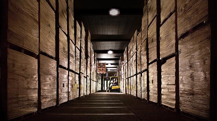 The warehouses of the Quai du Priourat, Libourne